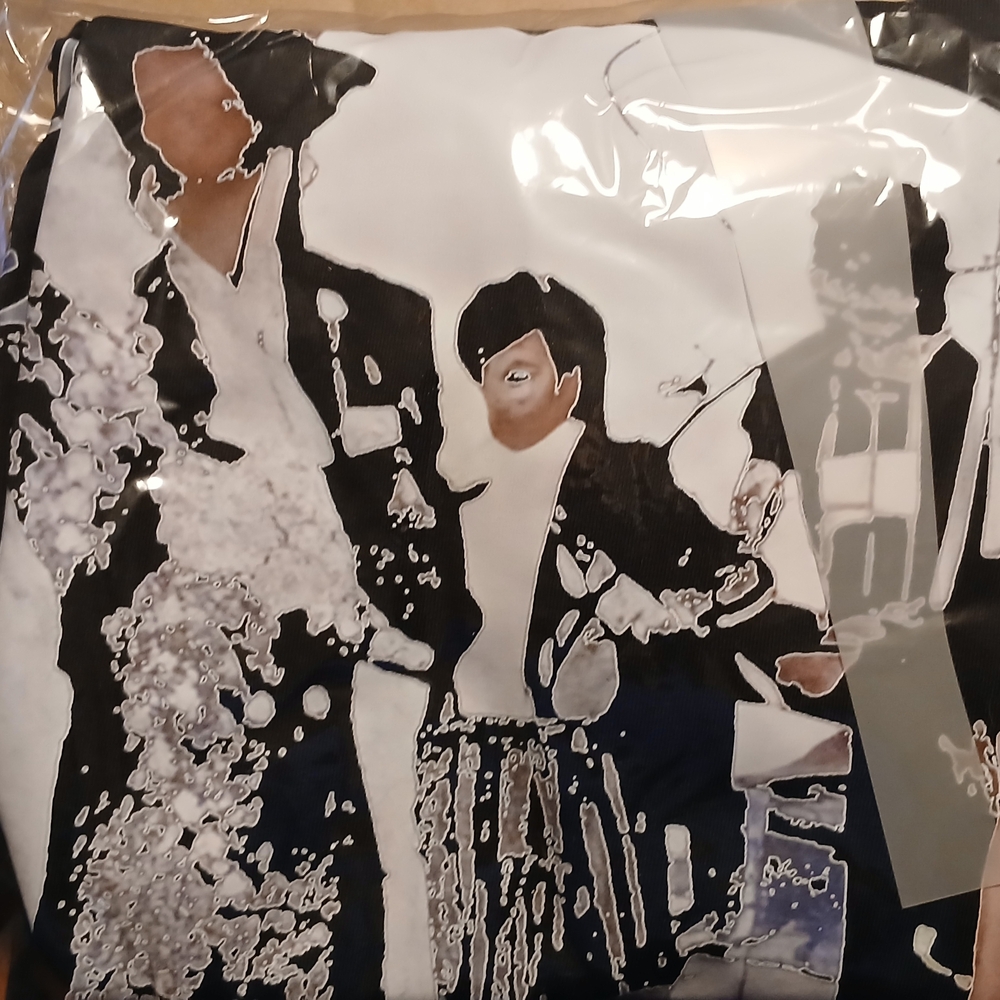 Black and White Graphic T-Shirt